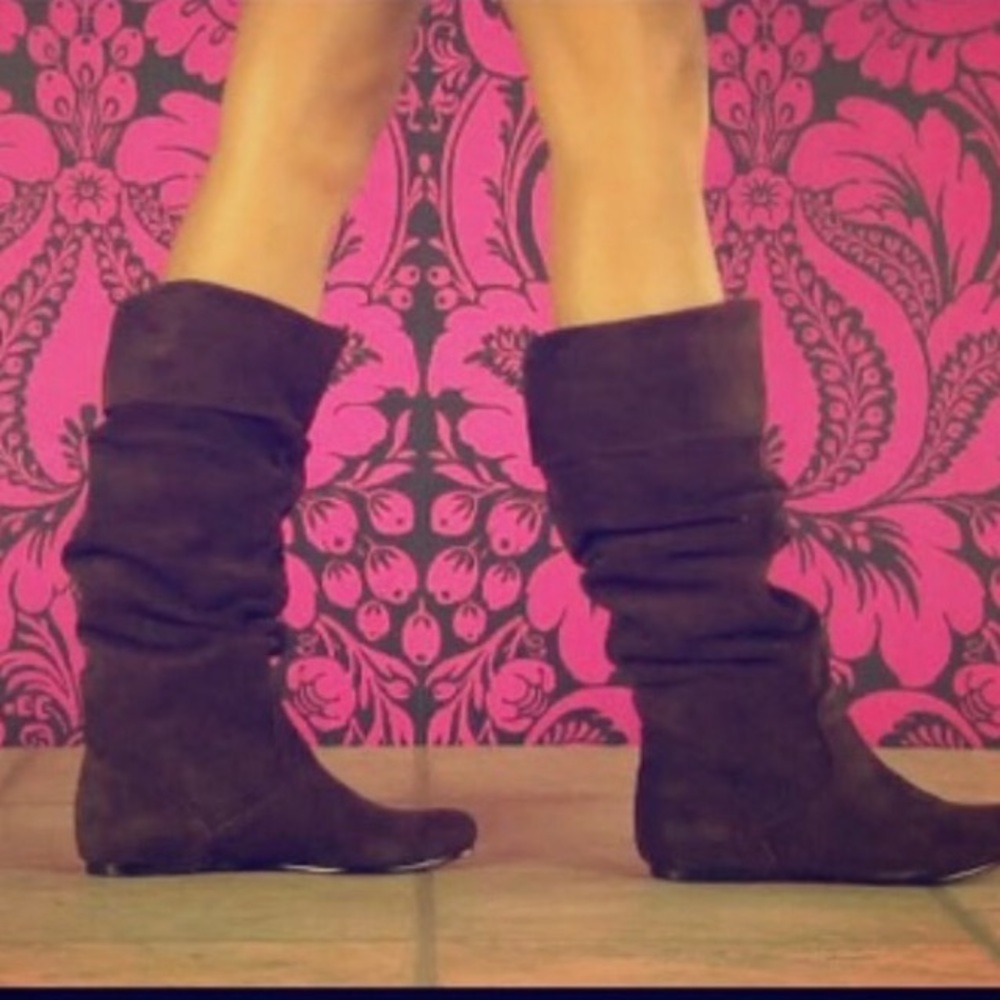 Steve Madden black bonanza boots